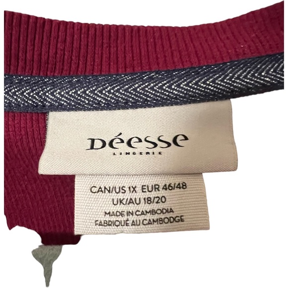 A pajama top in size 1X - Picture 3 of 5